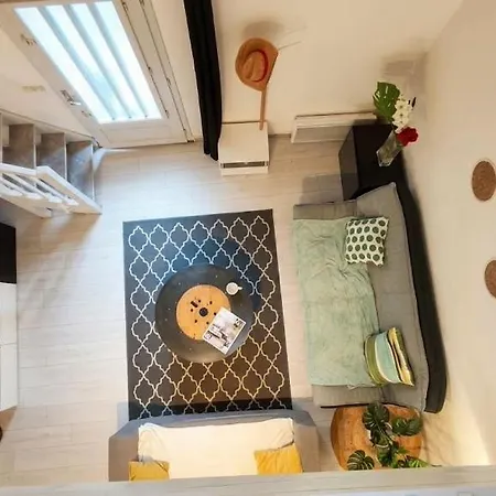 Cosy Lotus Quartz T2 - Centre - Place Du Forail - Balcon Et Parking Gratuit Dans La Rue Pau